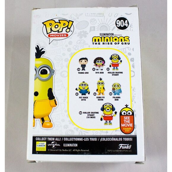 Funko Pop Minions Rise of Gru Kung Fu Kevin 904 FYE Exclusive Glow In The Dark - Picture 3 of 6